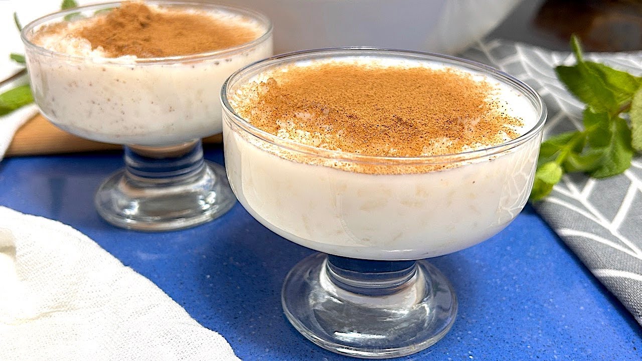 ARROZ CON LECHE EN MICROONDAS 🌟 La receta MAS FACIL sin mover ni estar pendiente RIQUÍSIMO 😍