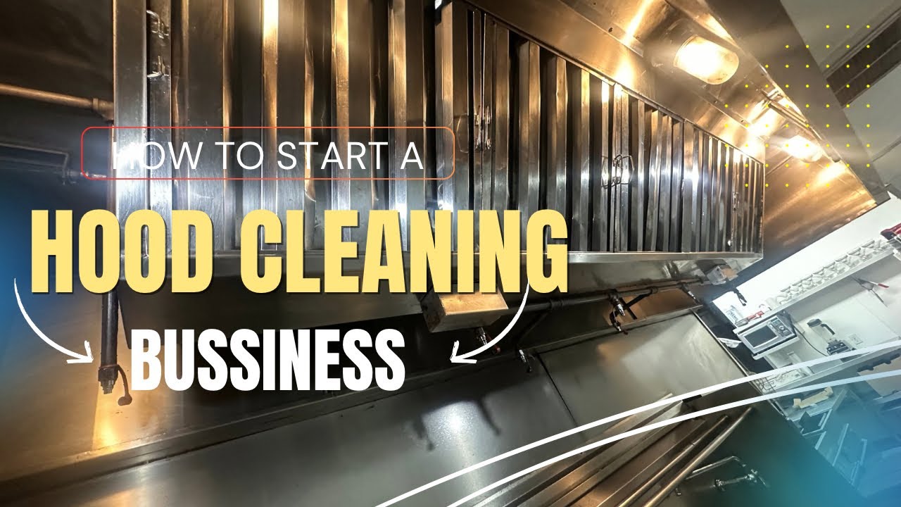 How to do a Hood Cleaning Service | Featuring @BryanExhaustTools  scrapers and foamers
