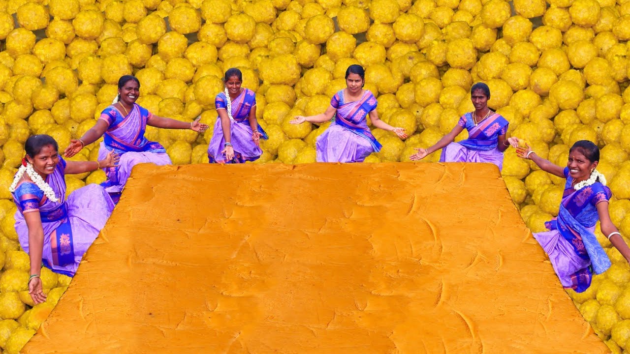 1000 DIWALI LADDU & PALKOVA | Village Style Diwali Celebration | Village Super Cooking
