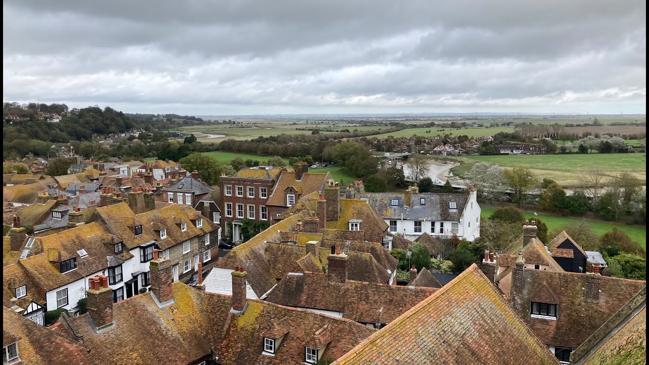 Afternoon walk in Rye, East Sussex HD