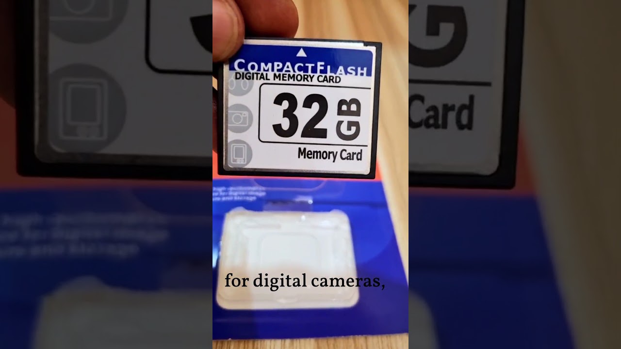 CompactFlash Digital Memory Card// The high performance choice for digital image capture and storage