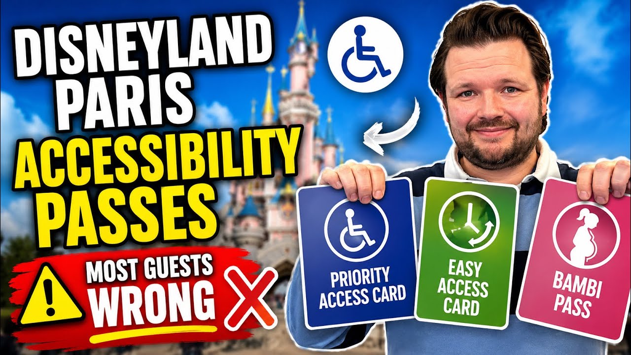 Вся правда о картах доступности в Disneyland Paris (большинство гостей ошибаются)