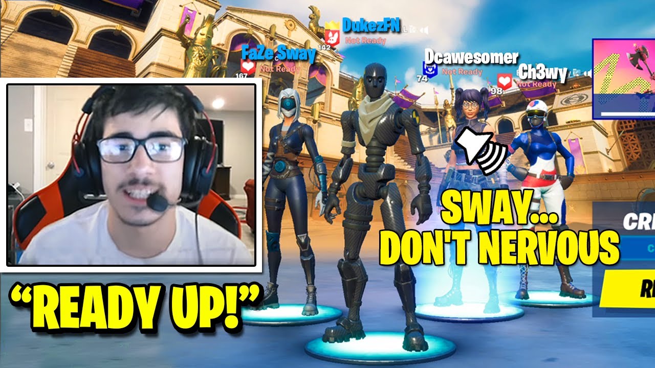FaZe Sway, DukezFN vs Dcawesomer, Ch3wy | 2V2 ZONE WARS TOURNEY MOST STACKED BRACKET IN A WHILE