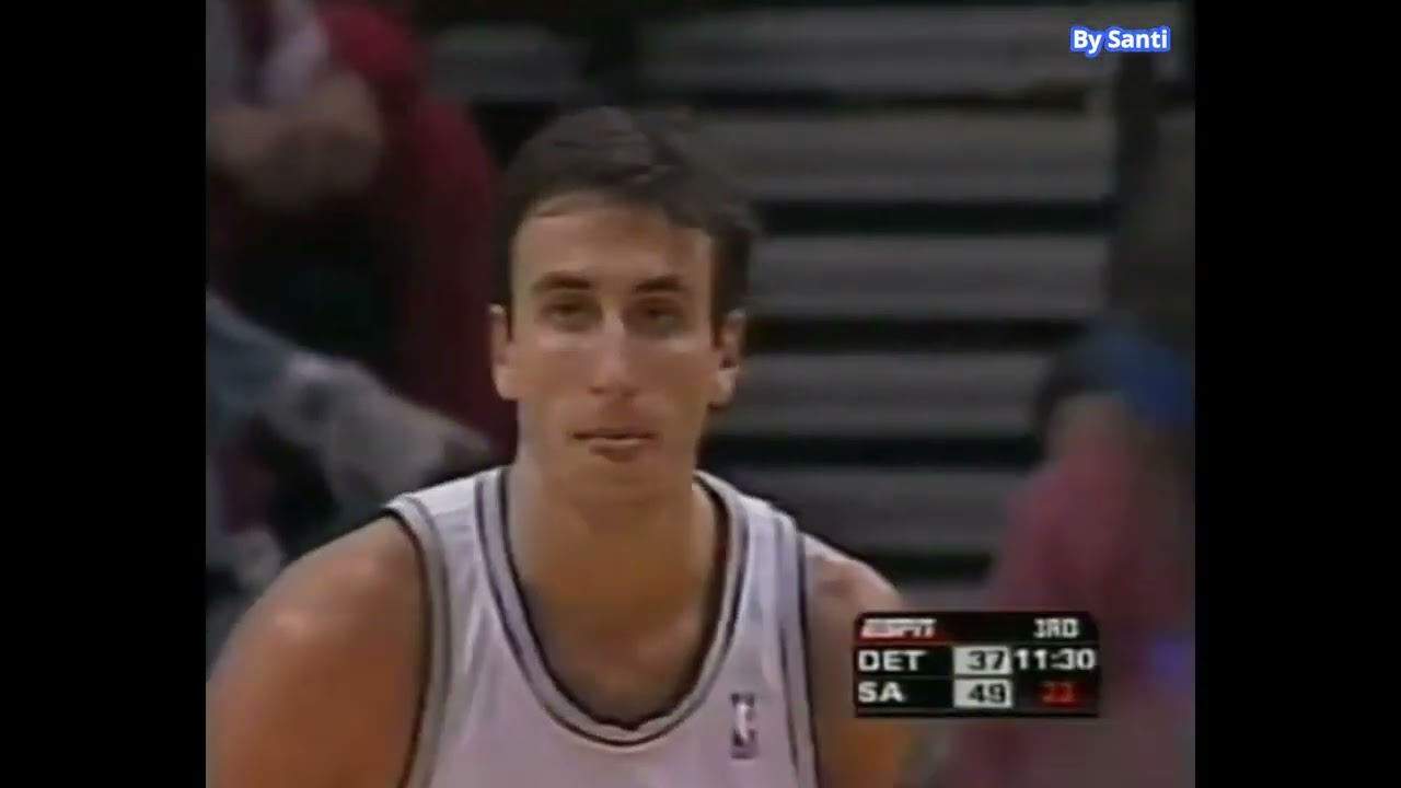Manu Ginobili vs Detroit Pistons (NBA 2004/2005)