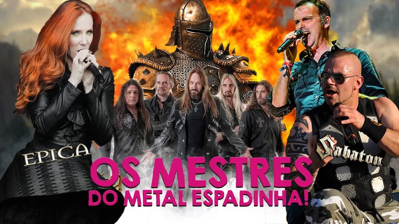 10 BANDAS DE POWER METAL PARA VOCÊ BRINCAR DE ZÉ ESPADINHA!