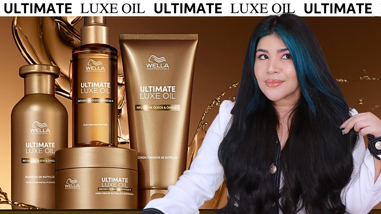 🧡 WELLA ULTIMATE LUXE OIL: Cabelos mais macios, com brilho e livre de frizz