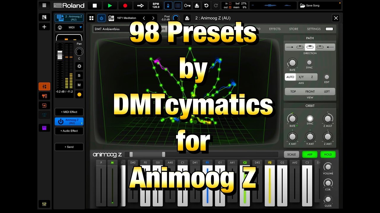 Animoog Z - 98 пресетов от DMTcymatics - Демо и полная инструкция по установке