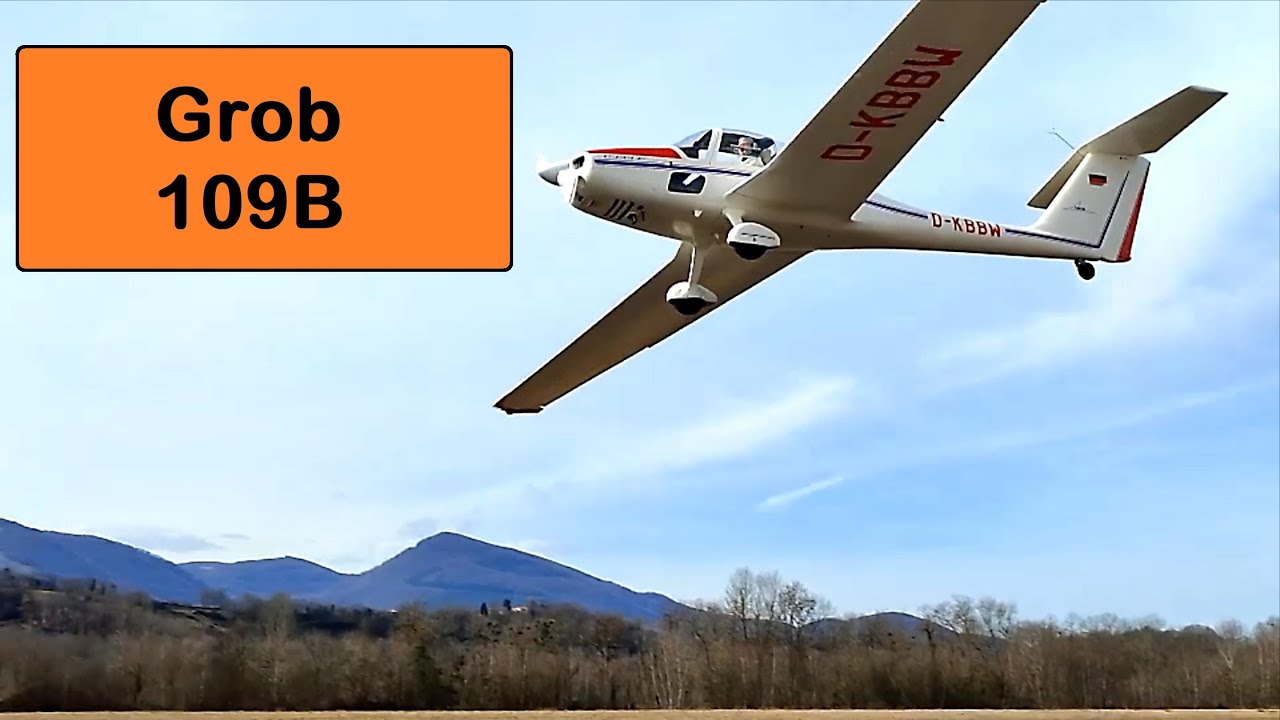 The best Motorgliders👍Testing a Grob 109B. Saint-Girons France. FL 95 and gliding 😎