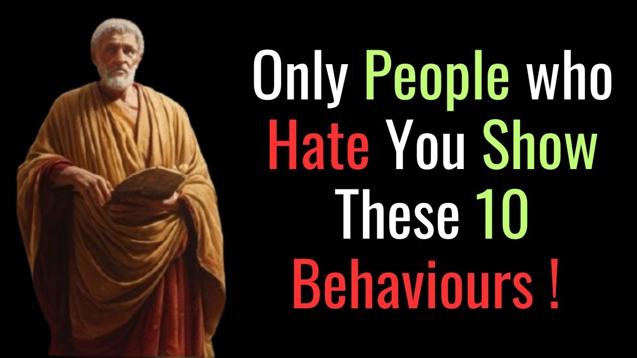 People Who Hate You for No Reason Share These 10 Behaviors Stoic Philosophy