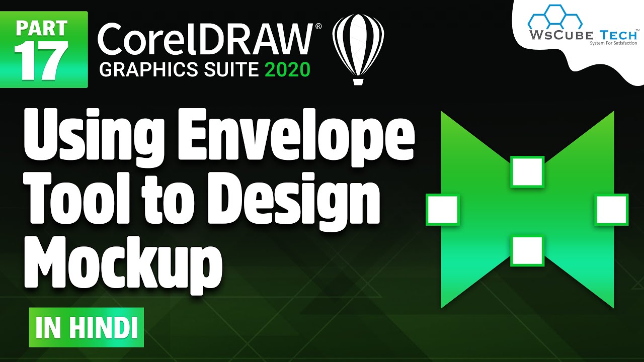 Envelope Tool - Using Envelope Tool to Design Mockup in CorelDraw | CorelDraw Tutorial - 17