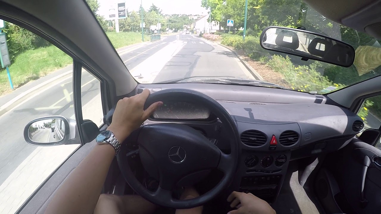 Mercedes-Benz A190 W168 (1999) - POV Drive
