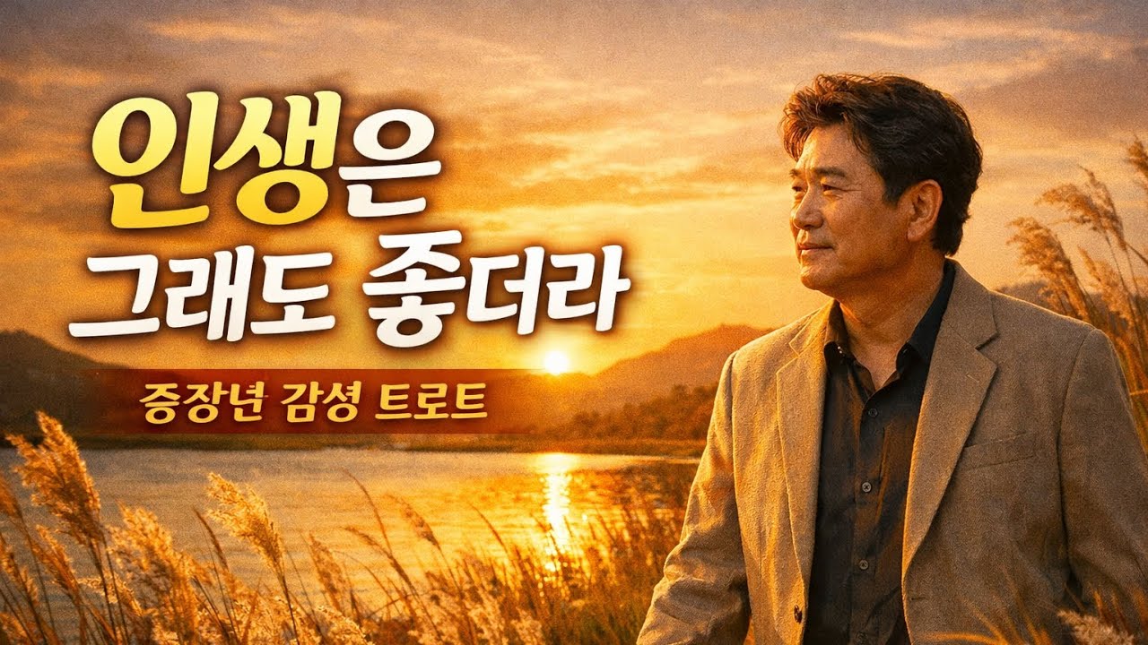 인생은 그래도 좋더라｜중장년·시니어 감성 트로트｜들으면 눈물 나는 노래