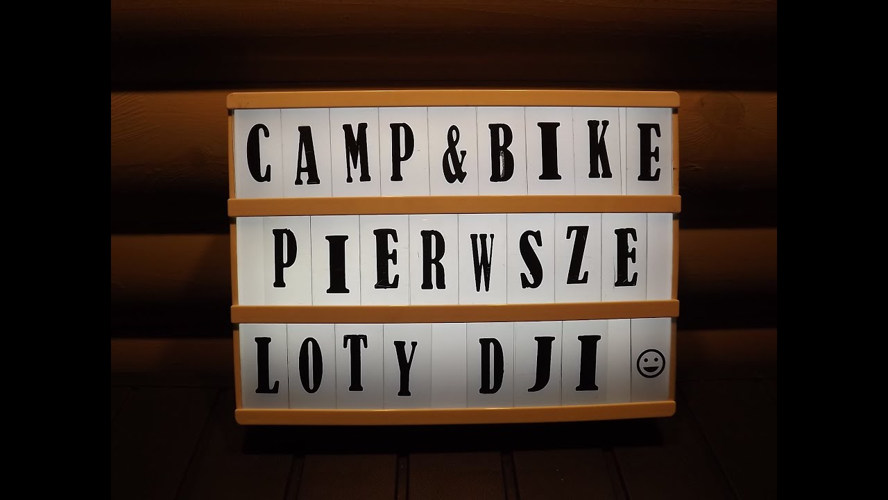 CAMP&BIKE #19 Woda,las i Merida,czyli spontan i pierwsze loty dronem...