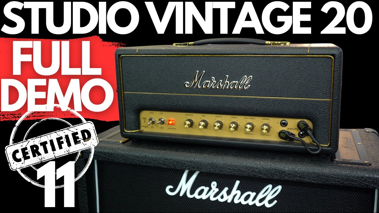 ЛУЧШИЙ PLEXI от Marshall (Studio Vintage 20) SV20