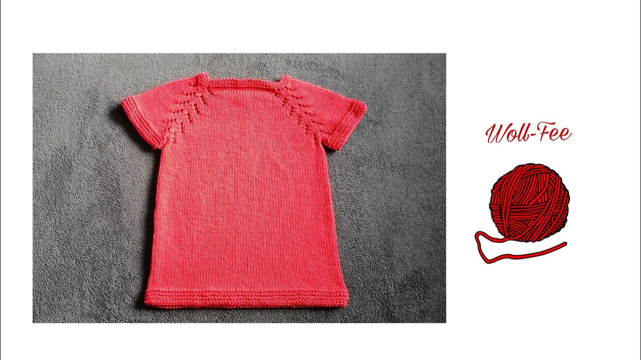 Babykleid stricken Gr. 74/80, Schritt für Schritt Anleitung, siehe Beschreibung für andere Größen