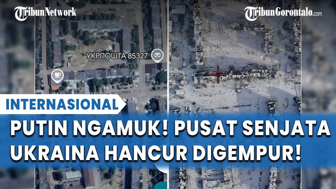 Sekutu AS Luluh Lantak! Rusia Hantam Pusat Senjata & Listrik Ukraina, Langit Membara!