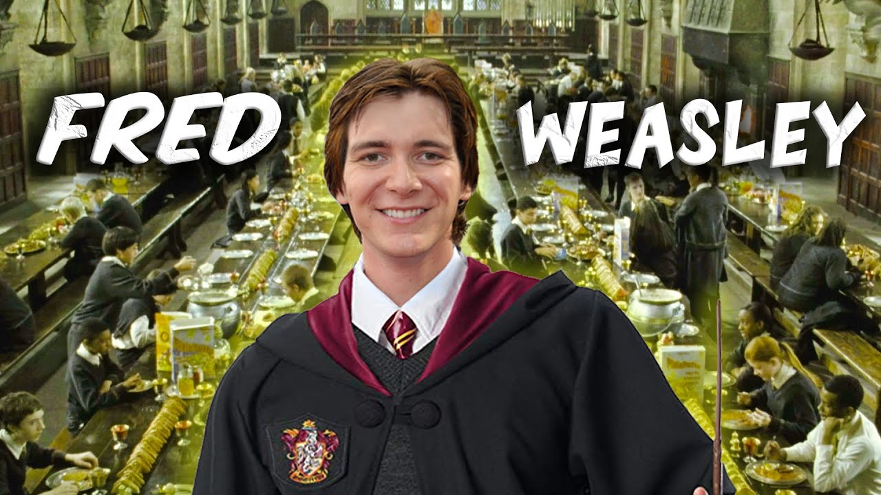 Sleep Study with Fred Weasley 🥰ASMR Fred talking to you 1 HOUR Ambience Great Hall POV Hogwarts