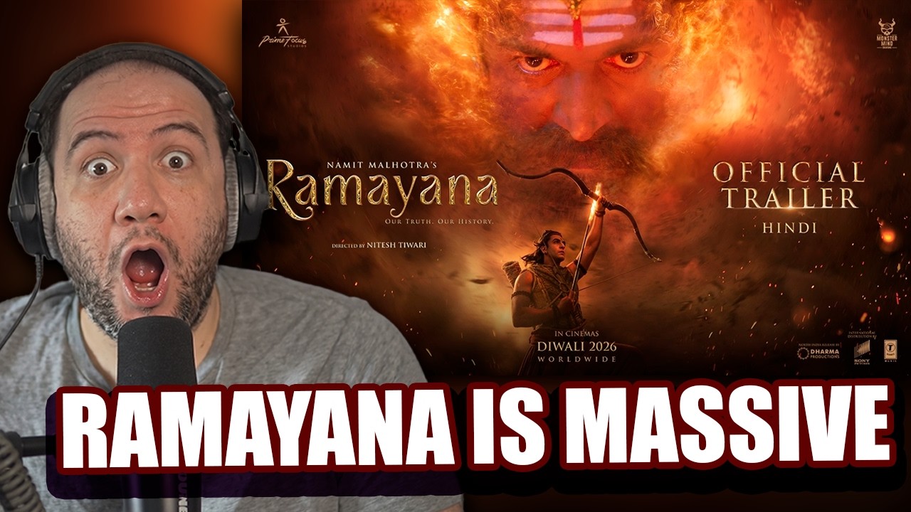 &laquo;Рамаяна&raquo; Намита Мальхотры &mdash; трейлер на хинди: ЯШ против Ранбира, Ханс Циммер, А. Р. Рахман 🇮🇳 Ре...