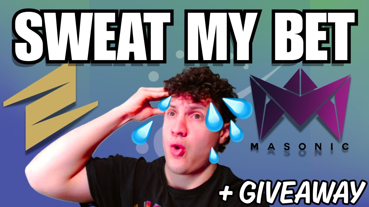 Sweat My BET Estatic vs Masonic !GIVEAWAY