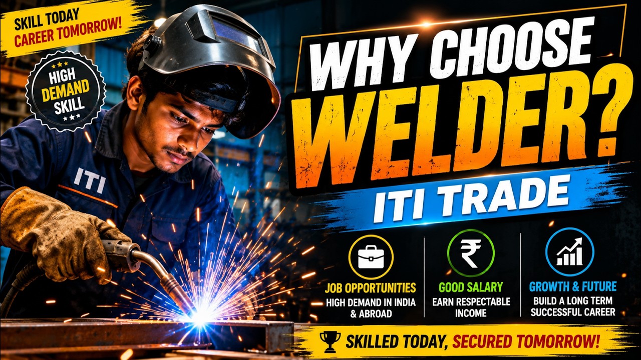 Why Choose Welder Trade in ITI? 🔥 Career, Salary & Job Opportunities
