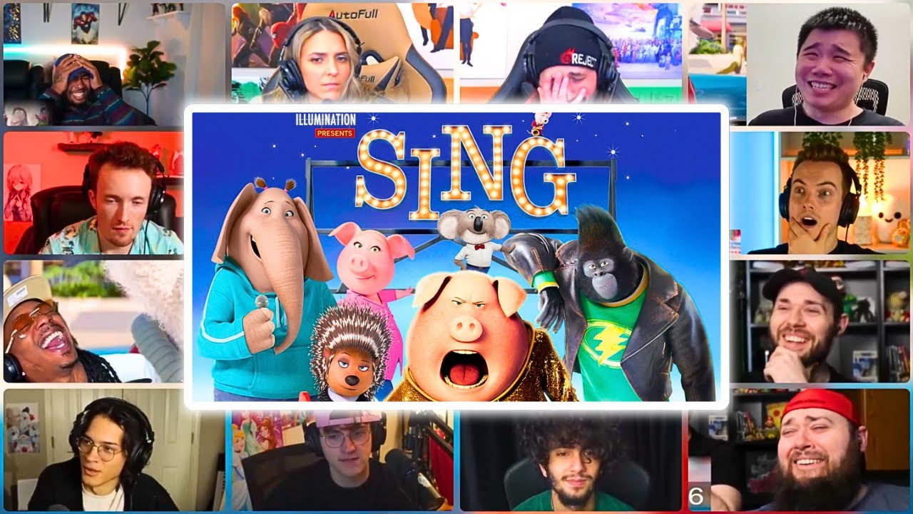 Sing (2016) - MOVIE Reaction Mashup!