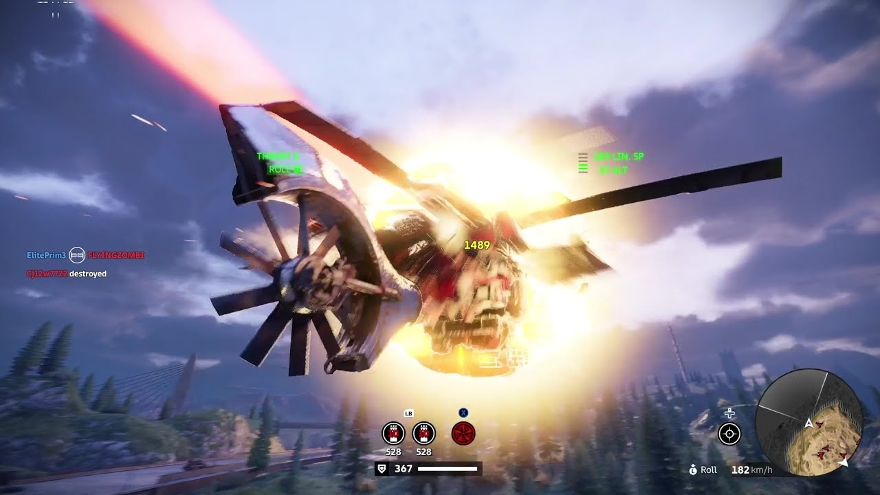 Reaper Coptering around Crossout Bedlam   Bedlam boredom pt7