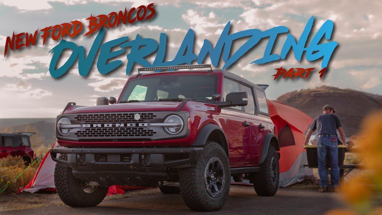 NEW Ford Broncos Overlanding the Continental Divide: Part 1-Tincup Pass