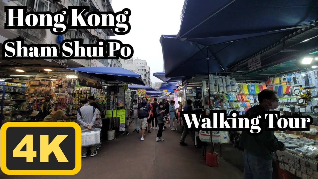 Walking in Hong Kong | 4K | ShimShuiPo | Walking Tour| ASMR | 2023/May