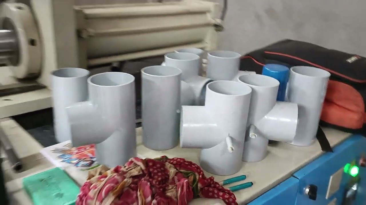 Pvc fitting injection moulding machine | Vertical injection moulding machine #fittings