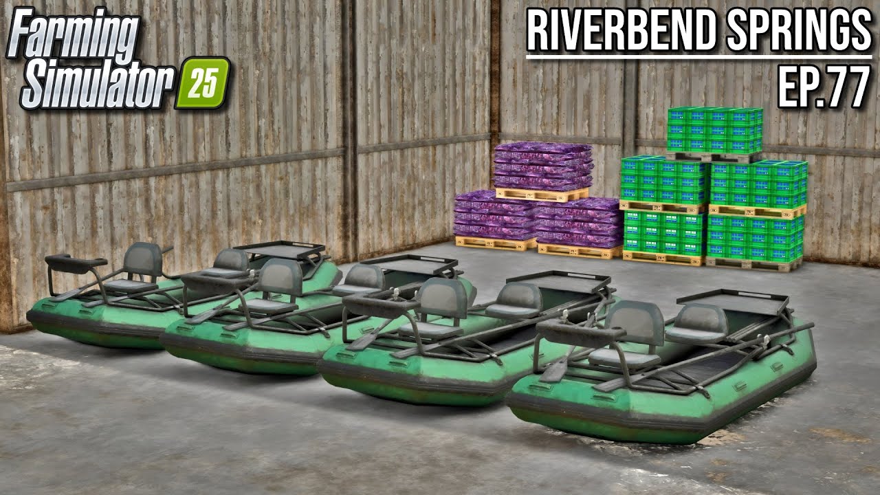 Frustrating Fields - All I Wanted was Crawfish! (Riverbend Ep.77) | Farming Simulator 25