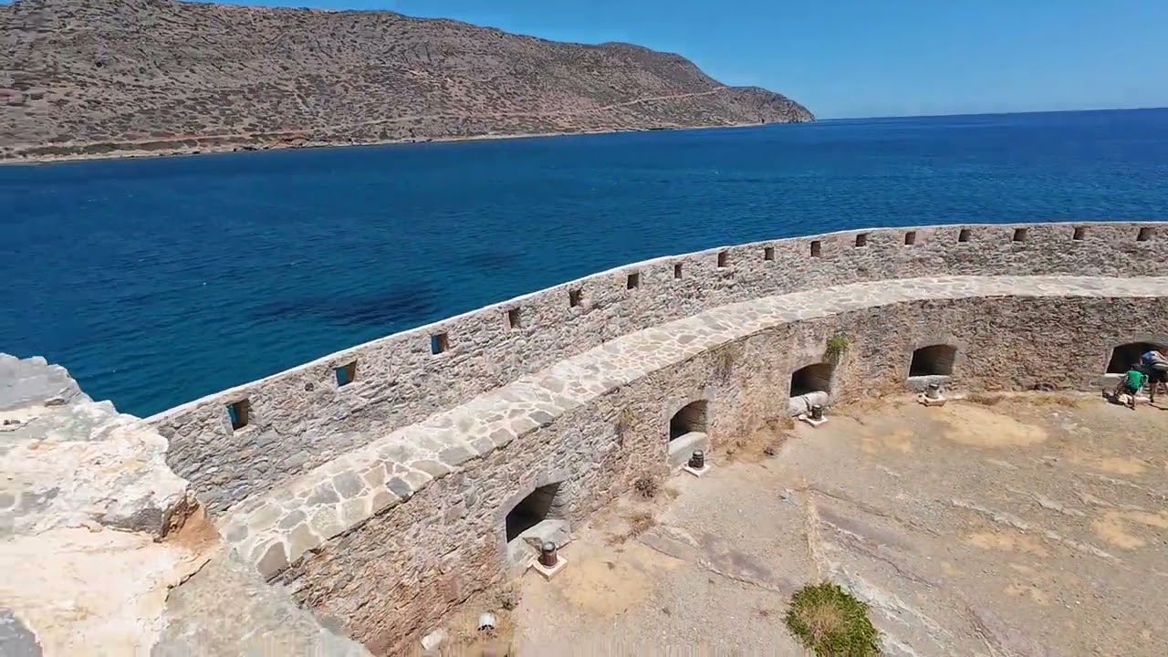 THE LAST VENETIAN STRONGHOLD in 4K - SPINALONGA on Crete - Travel with Chip