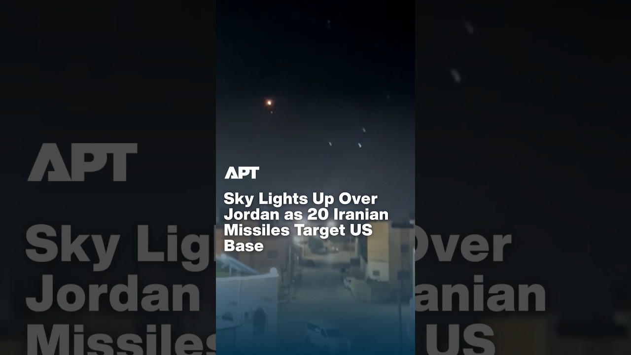 Jordan Under Fire: Iranian Ballistic Missiles Intercepted Over US Base | APT