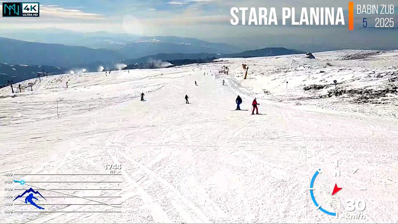 STARA PLANINA 2025 ❄️ Babin Zub (Staza 5) 🇷🇸