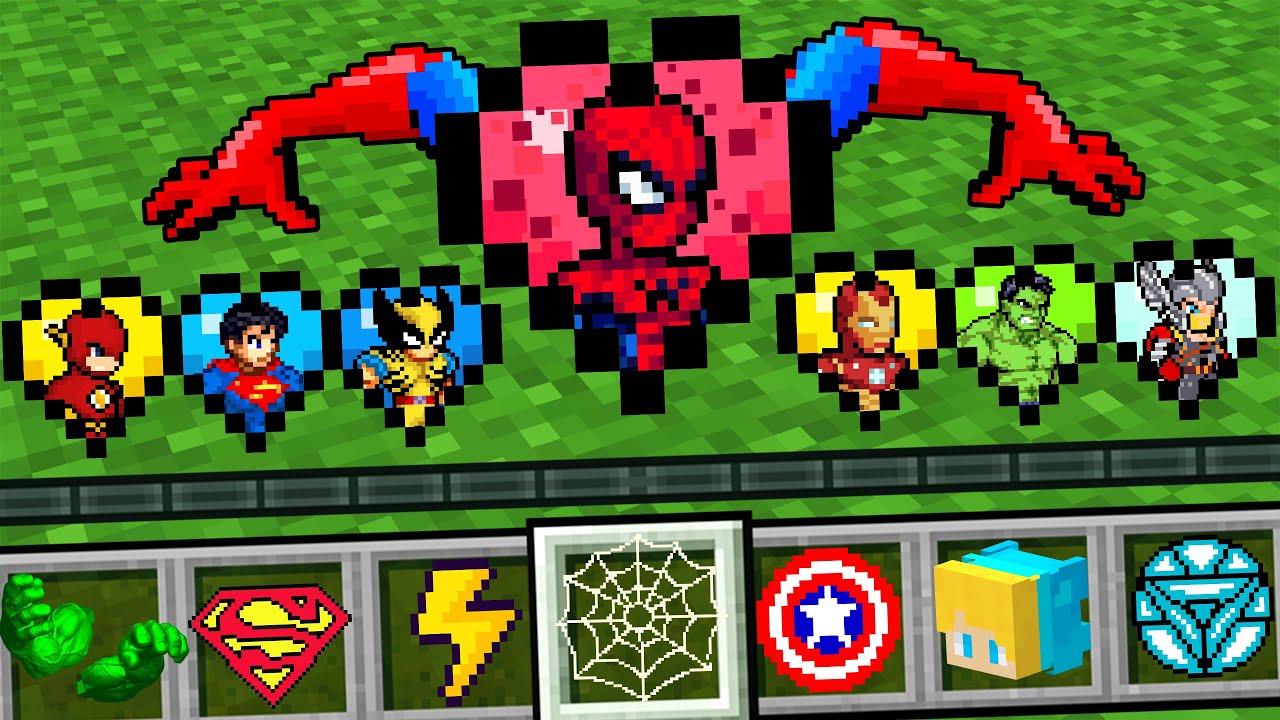 SUPER HELDEN HERZEN sammeln in Minecraft!