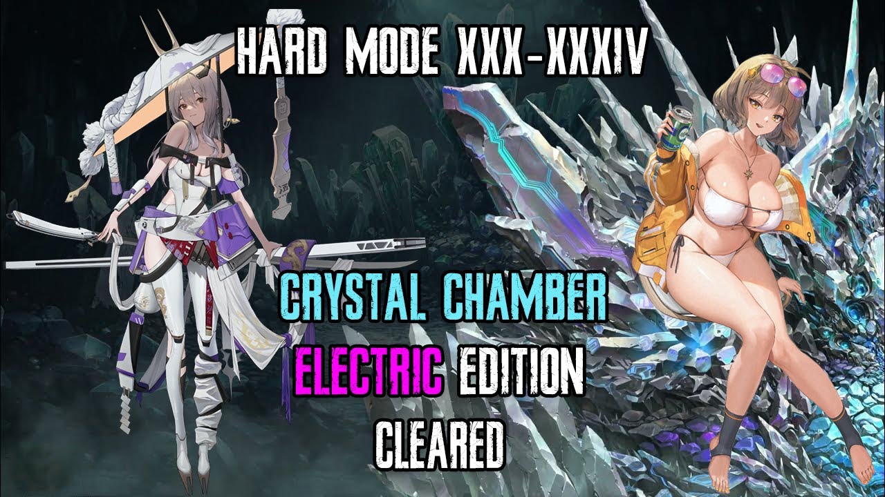 Hard Mode | 30-34 Crystal Chamber | 33.1% CP Deficit | Crown Electric Comp | NIKKE