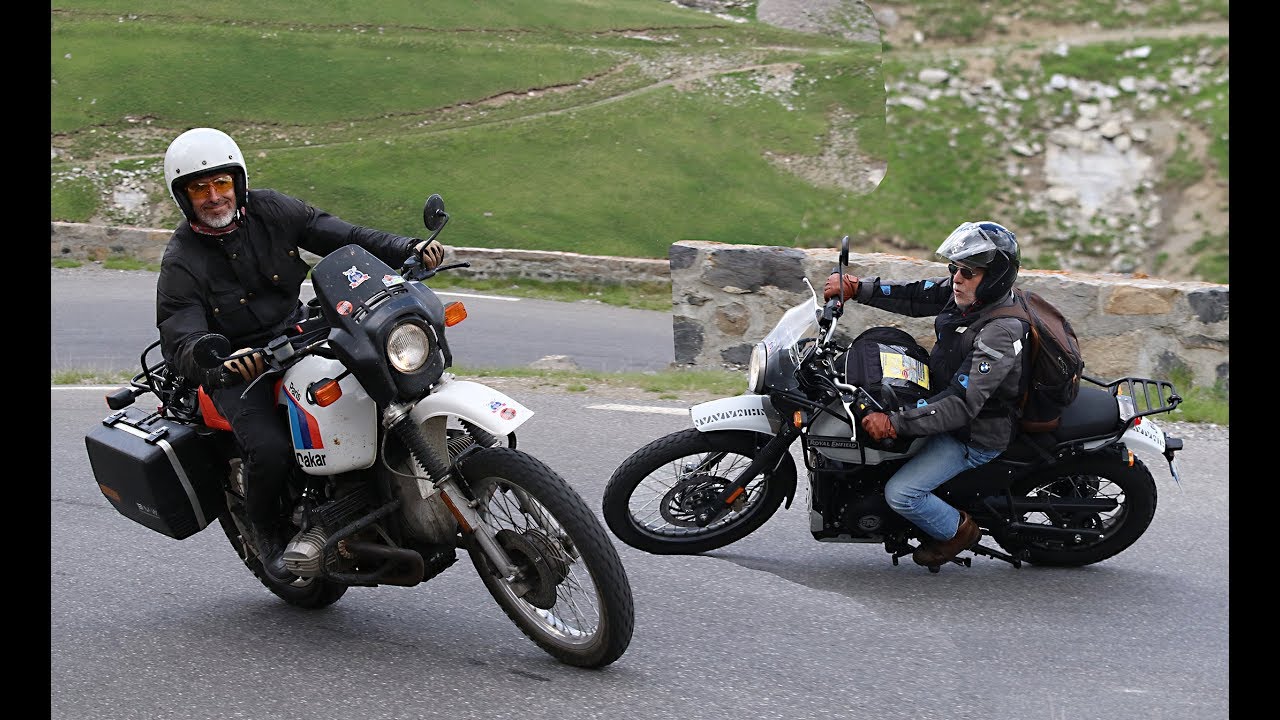 BMW R80GS - Royal Enfield Himalayan (le Match :-)