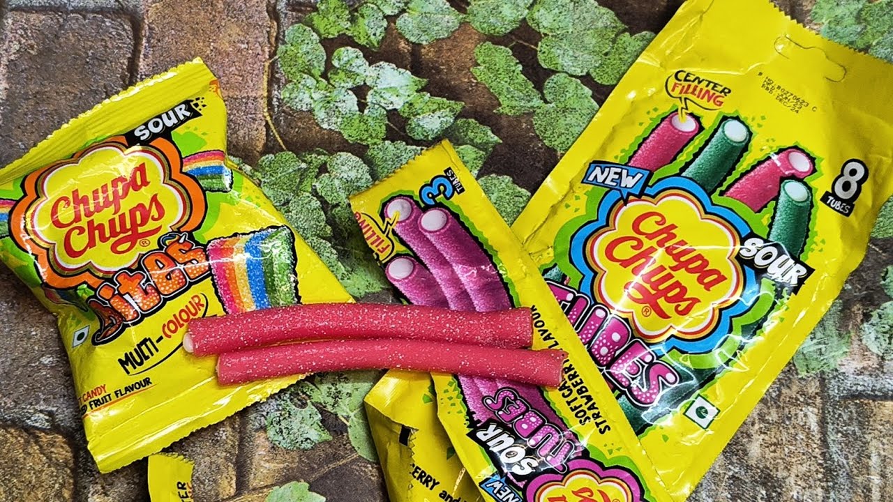 chupa chups bites and yummy chupa chups tubes soft candy