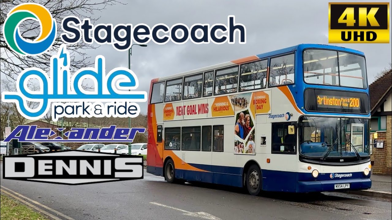[Stagecoach South: Glide 200 Guildford to Artington Park & Ride] Alexander ALX400 Dennis Trident 2