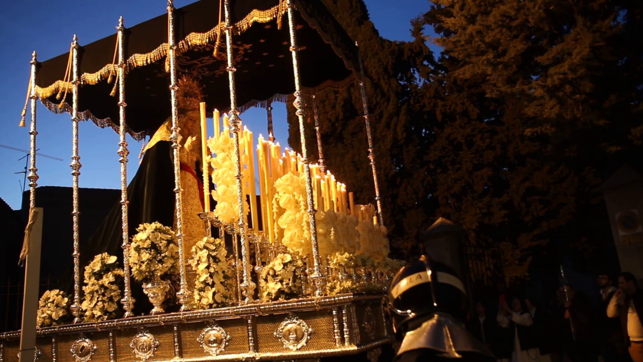 Ntra. Sra. de la Esperanza en Mos&eacute;n Rub&iacute; - Lunes Santo 2017 - Avila
