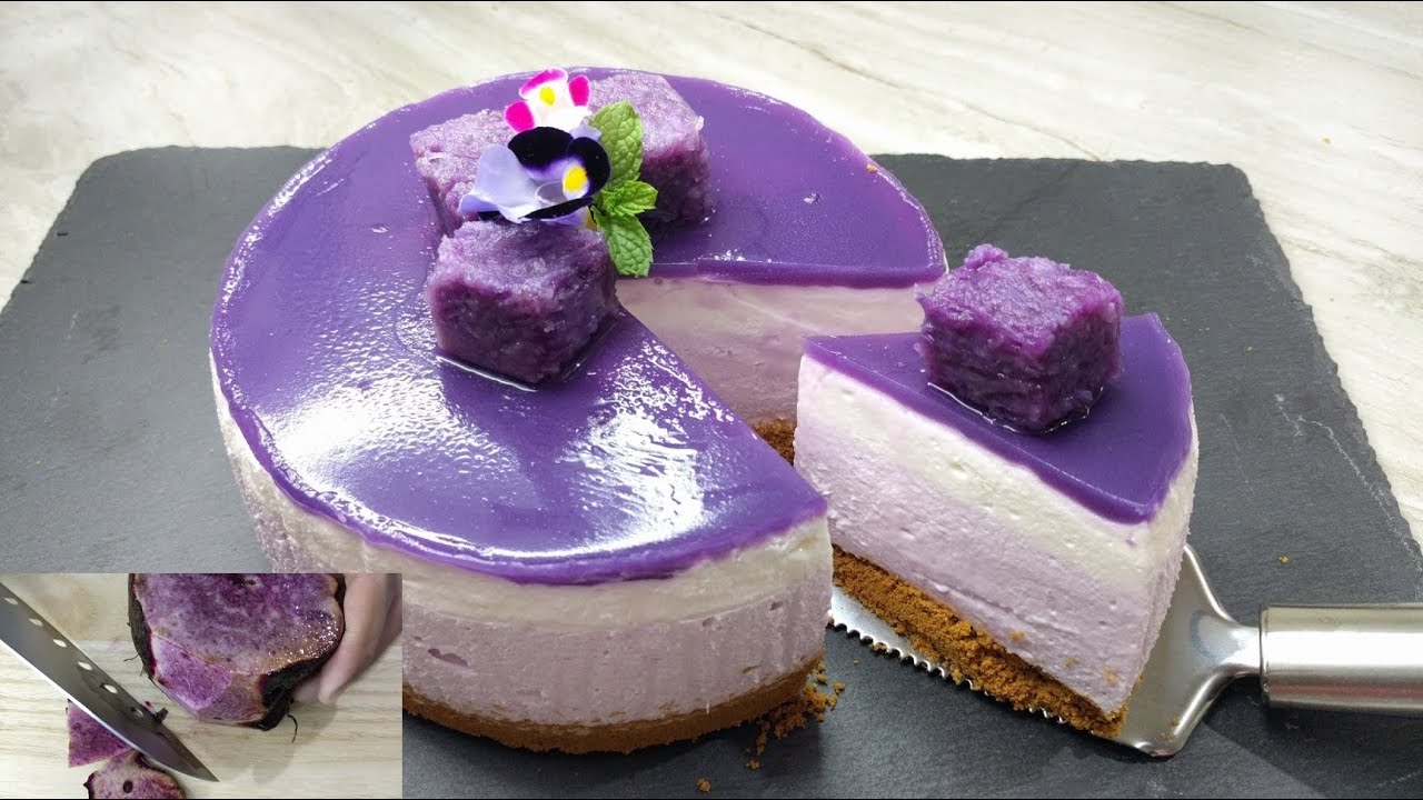 No Bake Ube Cheesecake Negosyo Recipe