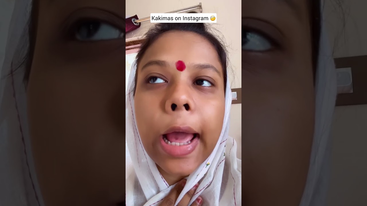 Kakimas on Instagram 🤕 #viralvideo #babulgum #comedy #bengali ..like comment share subscribe ❤️