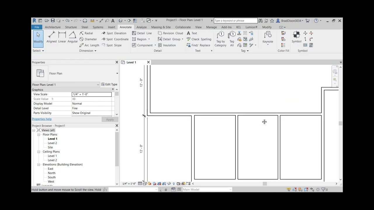 Revit   Using the EQ Feature