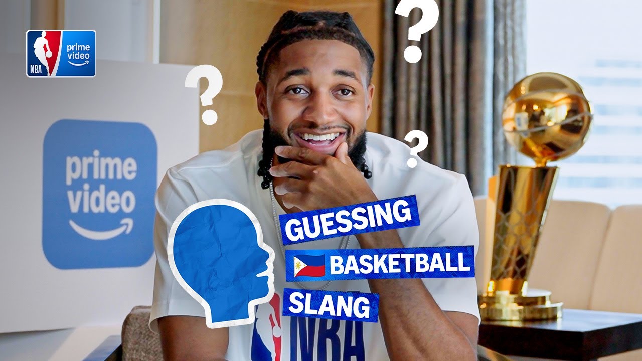 Isaiah Joe Guesses Pinoy Basketball Slang | NBA on Prime Video PH