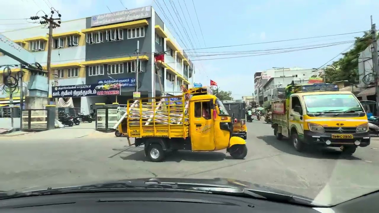 POV Drive 10 | Roads of Trichy | Chathiram to E.B Road | Unedited