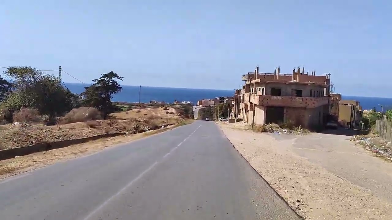 bousfer village v bousfer plage بوسفر مدينة نحو بوسفر شاطئ