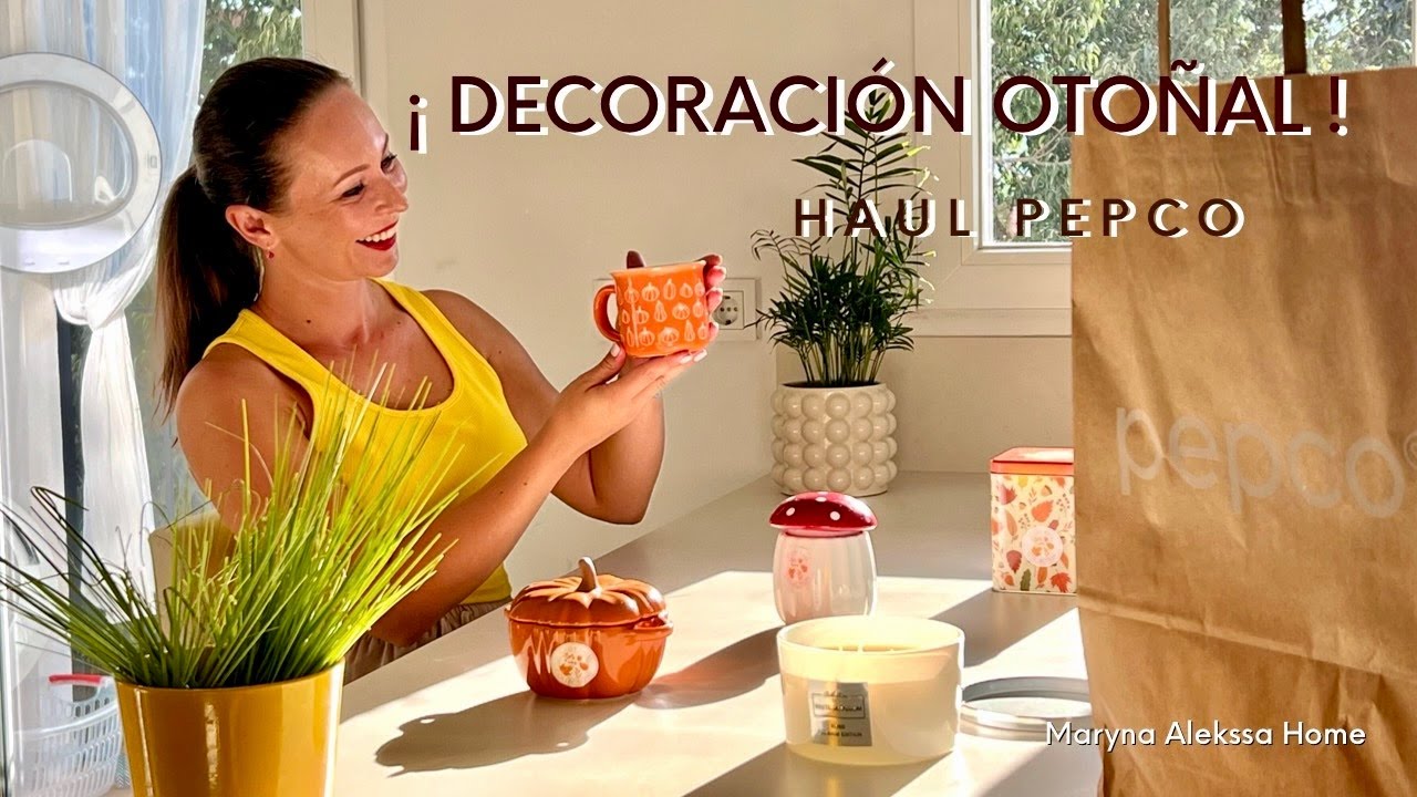 Decoración de Otoño con Bajo Presupuesto + Haul de Pepco ¡ Increíble lo que Encontré !
