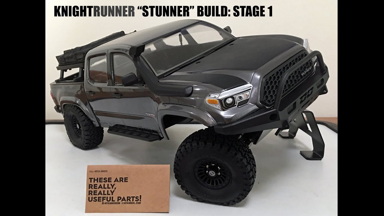 Element Knightrunner Build: Stage 1 - SSD Brass, Bowhouse IFS Rack & LCG Tray, Artful Dodgers Skids