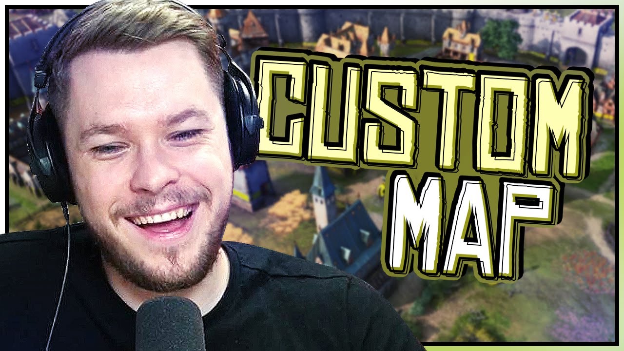 WE PLAYED CUSTOM MAPS IN AGE OF EMPIRES 4