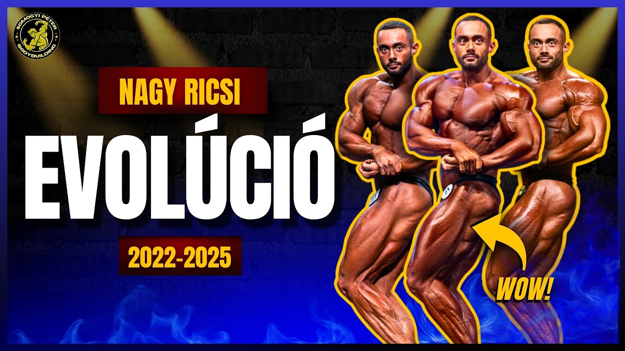 Nagy Ricsi evolúciója: FEJLŐDÉS vagy STAGNÁLÁS? | Testépítő Evolúció EP01