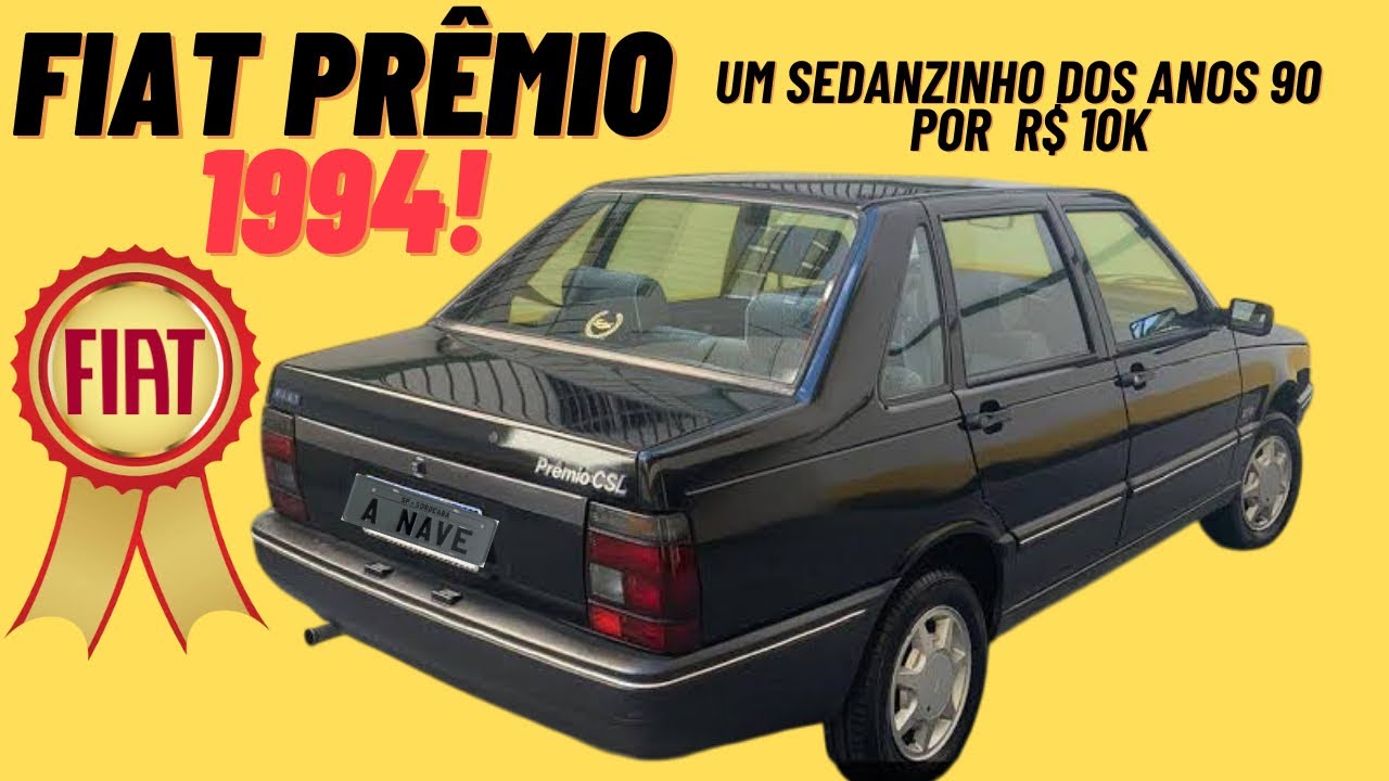 Vale a pena? Fiat Prêmio 1994 por R$ 10 mil!